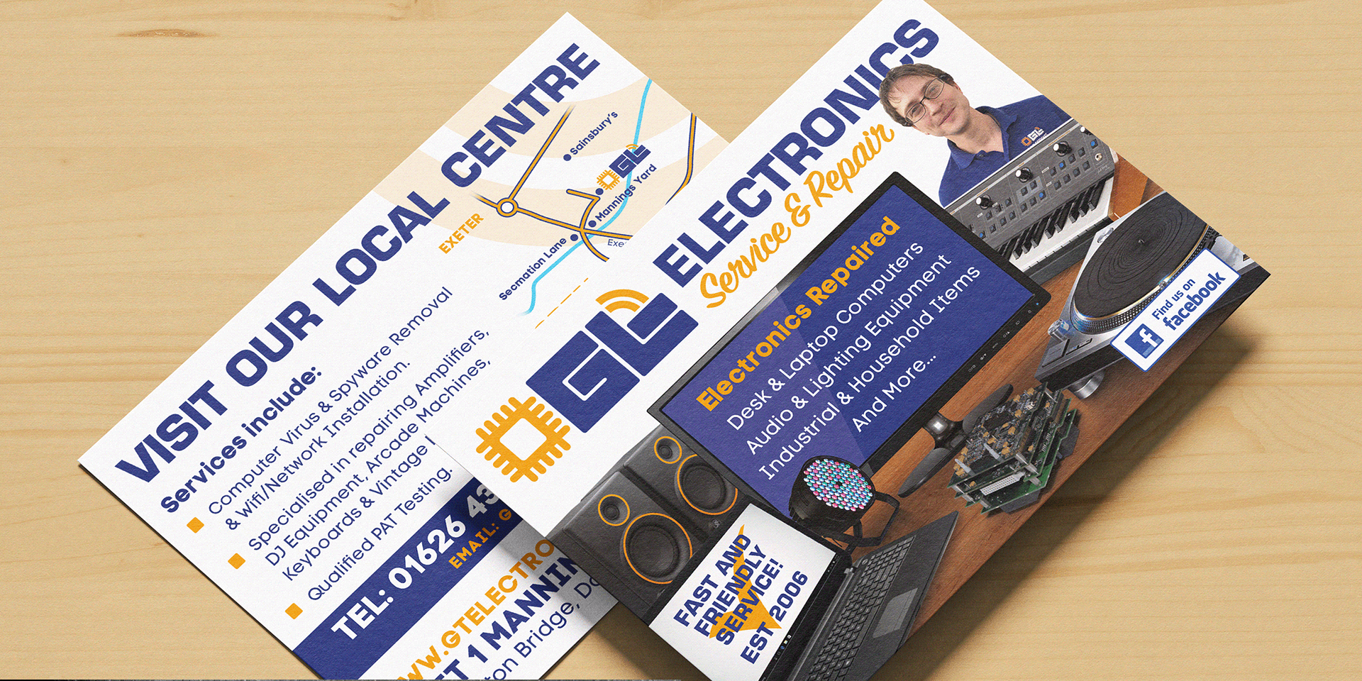 Image may contain: businesscard, brochure and publication
